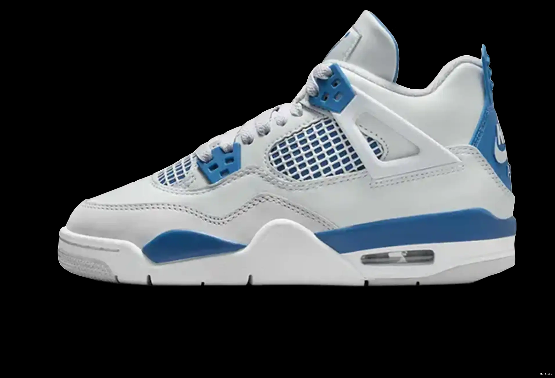 Blue 4 Jordan GS 2024 Retro Military 0601